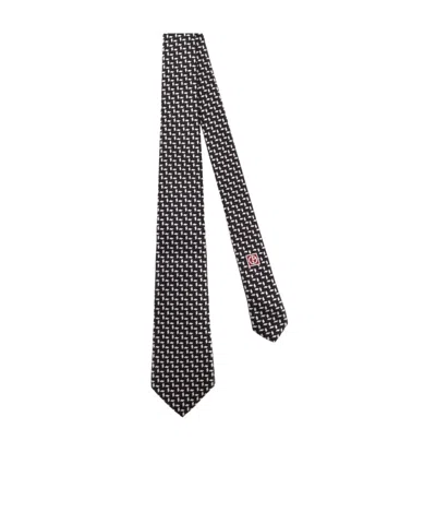 GIORGIO ARMANI PATTERNED TIE