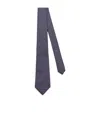 Giorgio Armani Patterned Tie In Blue