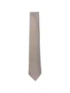 Giorgio Armani Patterned Tie In Gray