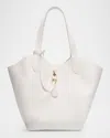 Giorgio Armani Pebble Leather Tote Bag