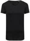 Giorgio Armani V-neck Short Sleeve Staple Top