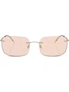 Giorgio Armani Ar1512m Pale Gold Sunglasses In Gold