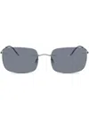 Giorgio Armani Pillow Square-frame Sunglasses In Silver