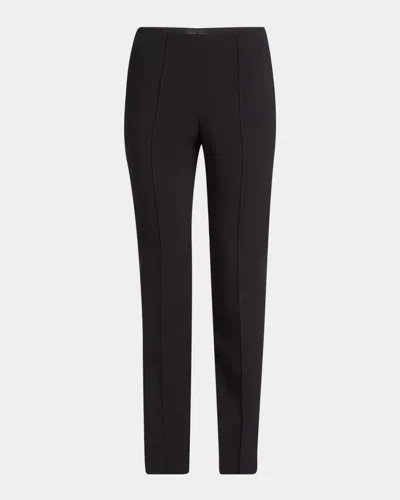 Giorgio Armani Pintuck Slim-leg Cady Trousers