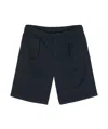 Giorgio Armani Casual Shorts With Pockets And Loops In Black