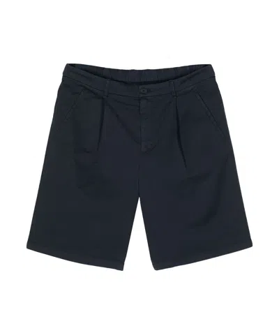Giorgio Armani Pleat-detail Chino Shorts In Black