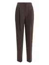 Giorgio Armani One Dart Pants In Brown