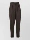Giorgio Armani Men's Carrott Fit Trouser | Size 52 | 1sgpp0gmt03ke In Black