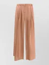 Giorgio Armani Eco-viscose E Cupro Trouser With Pinces