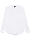 Giorgio Armani Long Sleeve Shirt In White
