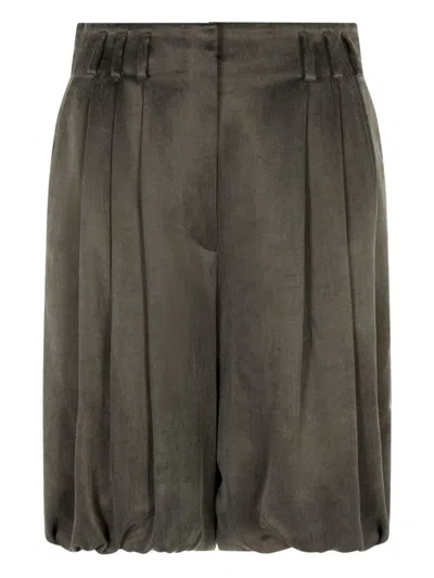 GIORGIO ARMANI PLEATED SHORTS