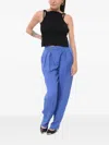 Giorgio Armani Pleated Silk Trousers