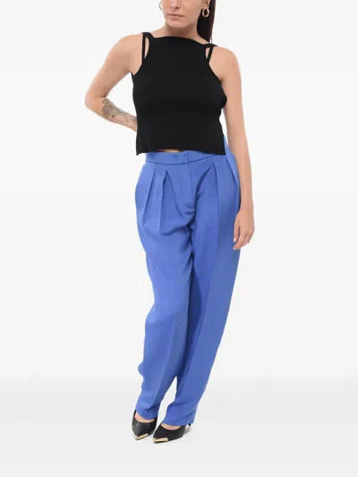 Giorgio Armani Pleated Silk Trousers