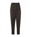 Giorgio Armani Men's Carrott Fit Trouser | Size 52 | 1sgpp0gmt03ke In Black