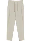Giorgio Armani Pleated Trousers In ニュートラル