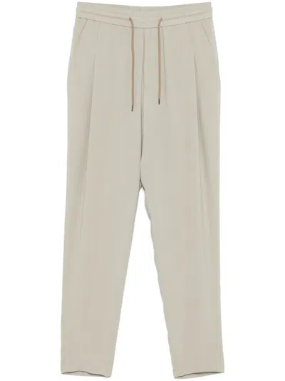 Giorgio Armani Pleated Trousers In ニュートラル