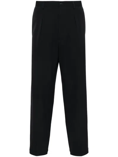 Giorgio Armani Pleated Trousers In Black