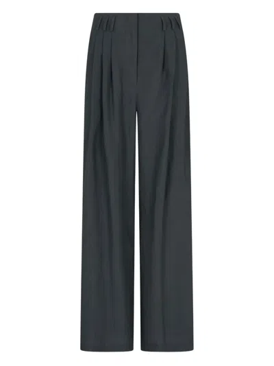 GIORGIO ARMANI PLEATED TROUSERS