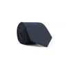 Giorgio Armani Viscose And Silk Tie Men In Black