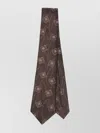Giorgio Armani Geometric-pattern Silk Tie