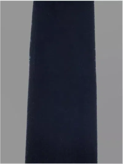 Giorgio Armani Pointed Tip Velvet Texture Jacquard Woven Tie