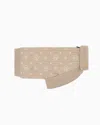 Giorgio Armani Poldo X  Jumper In Monogram Jacquard Virgin Wool And Cashmere In Neutral