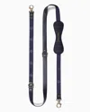 Giorgio Armani Poldo X  Leash In Virgin Wool And Leather In Navy_blue