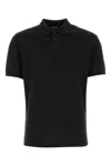 Giorgio Armani Polo Shirt-46 Nd  Male In Black