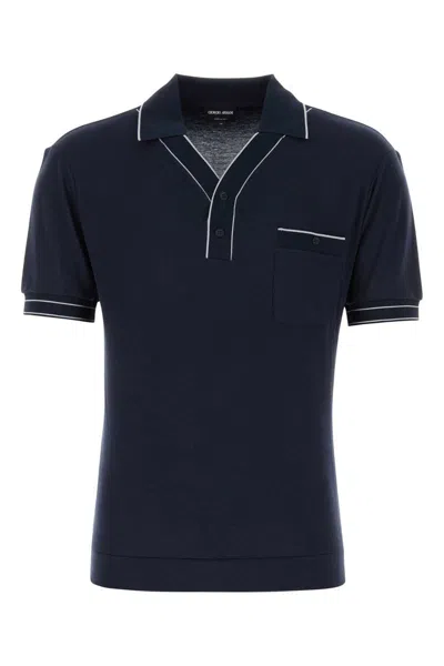 Giorgio Armani Polo In Blue