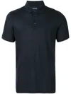Giorgio Armani Classic Polo Shirt For Men In Blue