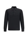Giorgio Armani Men Polo Sweater In Black