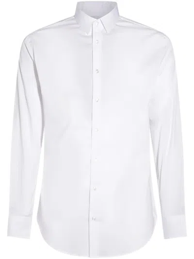 Giorgio Armani Poplin Shirt In White