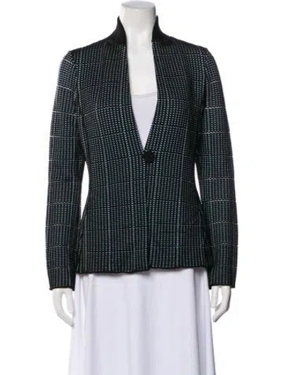 Pre-owned Giorgio Armani Printed Blazer In Multi
