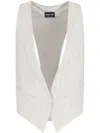 Giorgio Armani Printed Gilet In White