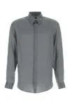 Giorgio Armani Brunello Cucinelli Tailored Blazer In Twill Fabric In Gray