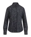 Giorgio Armani Cotton Shirt In Black