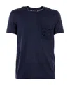 Giorgio Armani Printed Short-sleeved T-shirt In Black