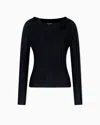 Giorgio Armani Cashmere-silk Rib Knit Sweater