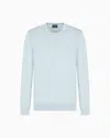 Giorgio Armani Pull Ras-du-cou En Laine Vierge