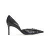 Giorgio Armani 105 Nappa Leather Pumps In Black