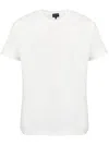 Giorgio Armani Pure Cotton Interlock Signature Logo T-shirt Clothing