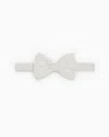 Giorgio Armani Official Store Silk Satin Bow Tie In White