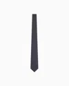 Giorgio Armani Pure Silk Tie In Blue