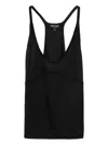 Giorgio Armani Racerback Top In Black