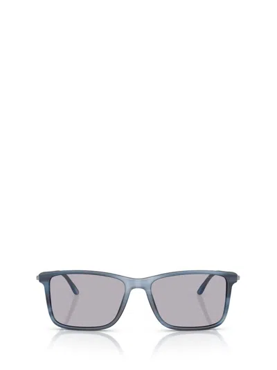 Giorgio Armani Rectangle Frame Sunglasses In Multi