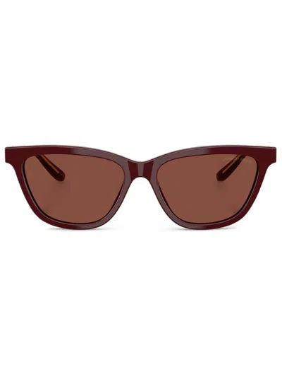 GIORGIO ARMANI RECTANGLE-FRAME SUNGLASSES
