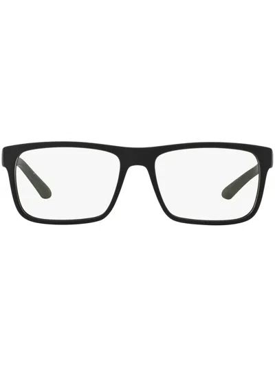 Giorgio Armani Rectangular-shaped Frame Glasses In White