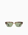 Giorgio Armani Rectangular Sunglasses In Brown