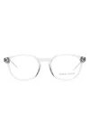 Giorgio Armani Round-frame Glasses In Grau