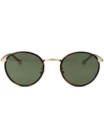 GIORGIO ARMANI ROUND-FRAME SUNGLASSES